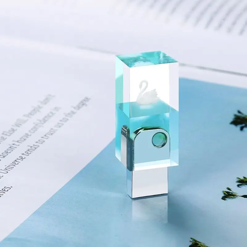 DIY Snow Mountain USB Resin Molds Set with 8G USB Driver Epoxy Resin Making Mold Wholesale