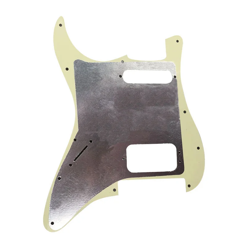 Custom Guitar Pickguard - For US 11 Screw Holes Stratocaster With Floyd Rose Tremolo Bridge deluxe Humbucker HS No Control Knob