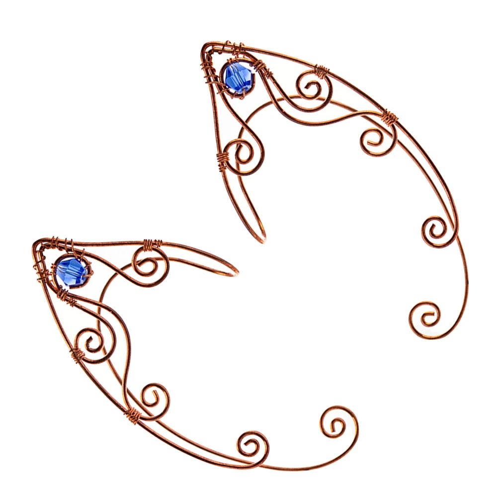 

Retro Earrings Ears Cuffs for Women Clip Earcuff Fairy Jewelry Elf Non Piercing Earhook