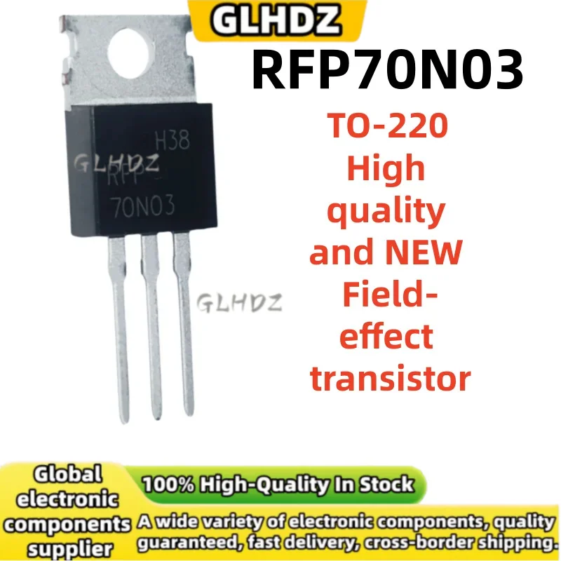 10UNITS-100UNITS RFP70N03 Field-effect transistor TO-220 In the warehouse