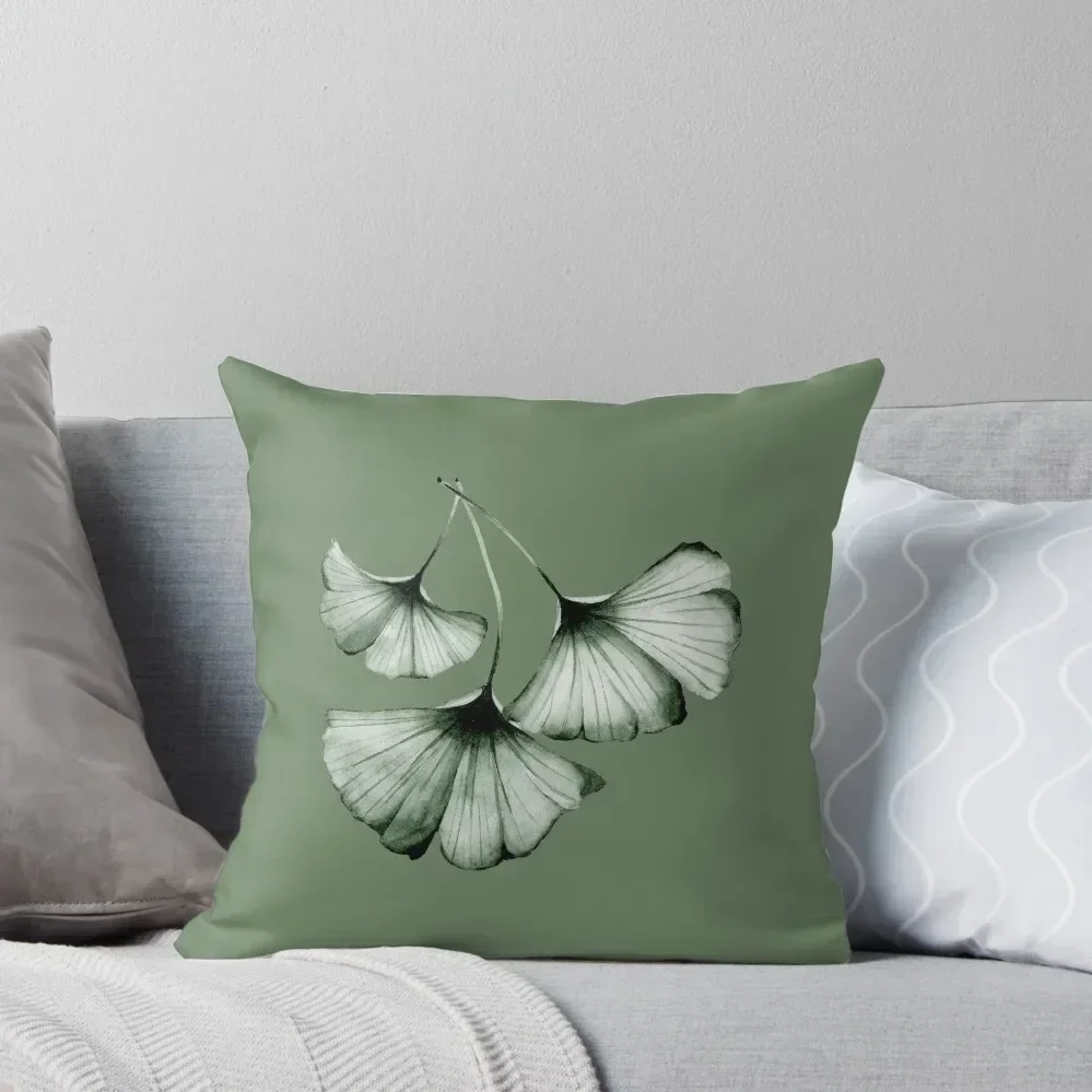 

ginkgo Throw Pillow Decorative Cushions For Luxury Sofa anime girl pillow