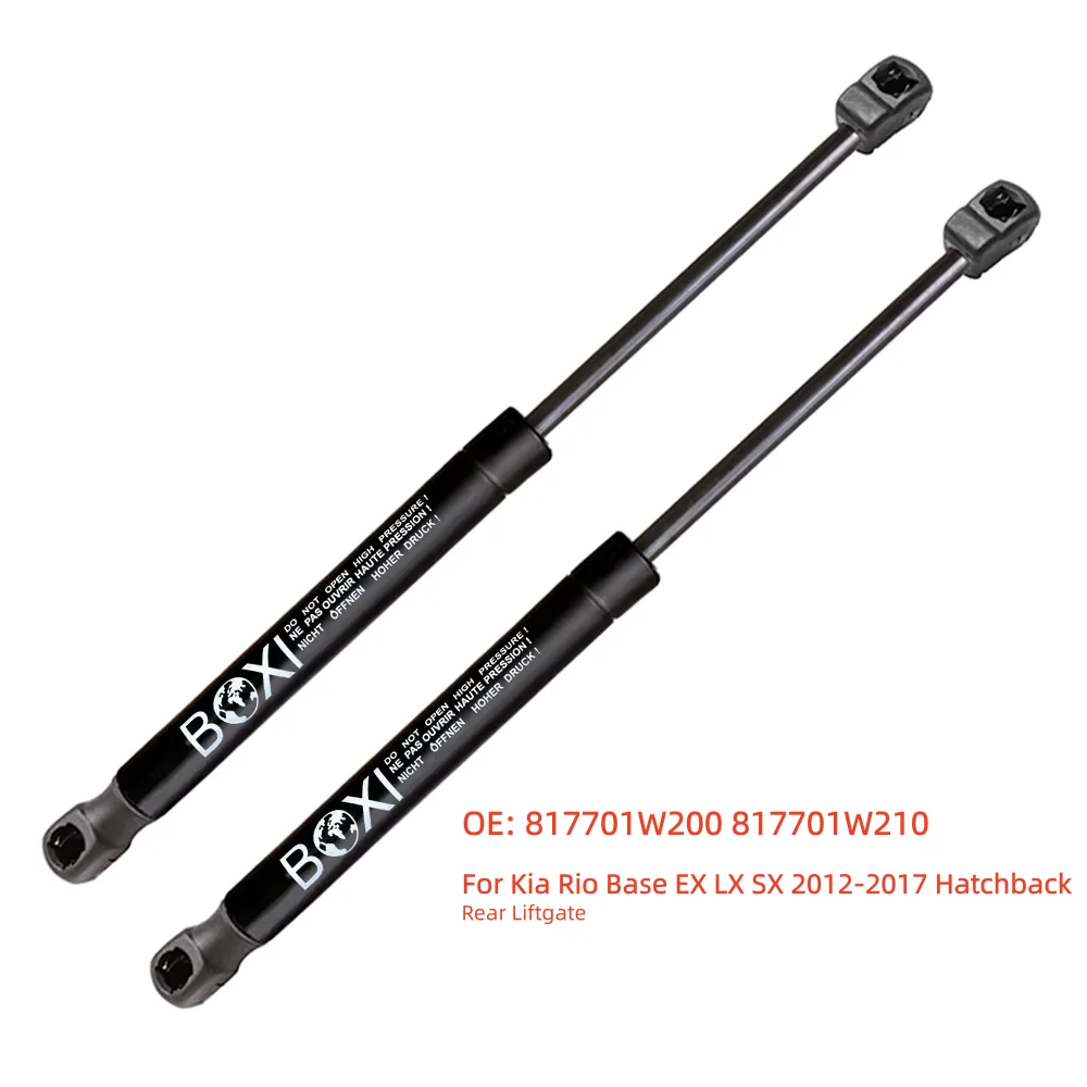 

BOXI 2Pcs Liftgate Lift Supports Gas Spring 817701W200 817801W200 For Kia Rio Base EX LX SX 2012 - 2017 Hatchback Lift Struts