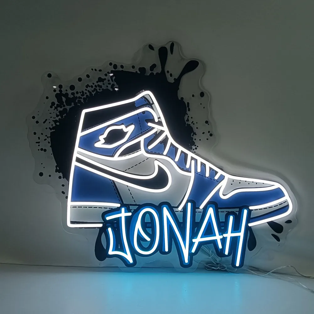 

Custom LED Neon Sign - Personalized Name/Logo Light for Bedroom Bar Cafe Wedding Party Wall Decor Custom Neon Name Sign