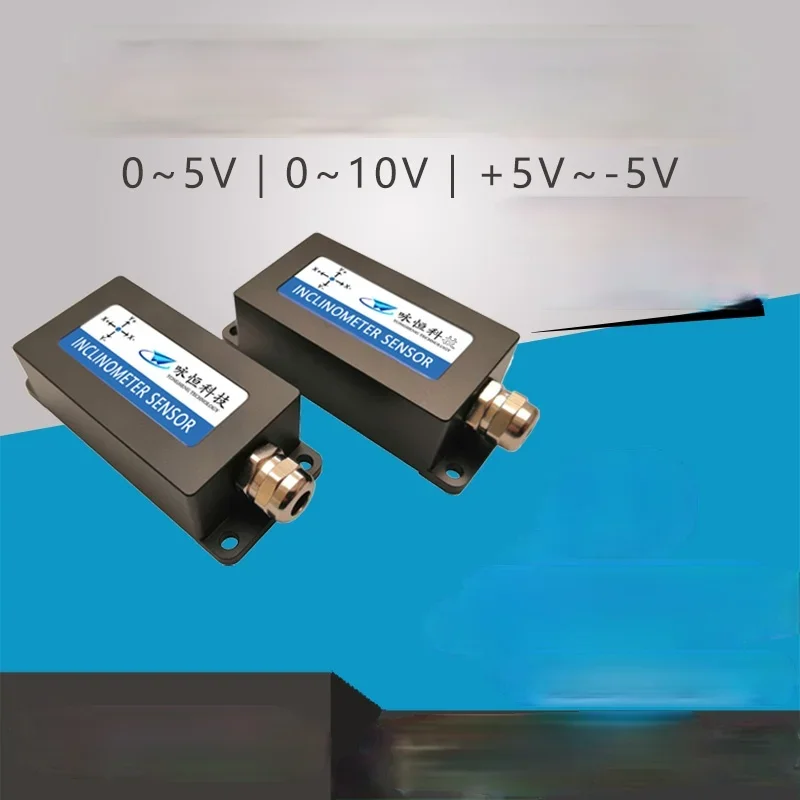 Inclinómetro DYL610T del sensor dip del tipo de salida de voltaje analógico de un solo eje