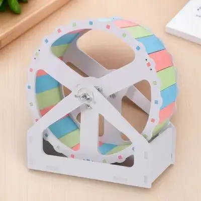 

1 set Large Hamster Running Wheel Self Assembly Exercise For Hedgehog Chinchilla Guinea Pig Mouse Rat Gerbil Silent Pet