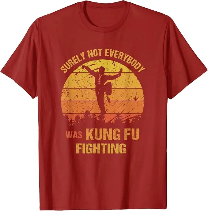 Vintage T-Shirt mit der Aufschrift „Sicherlich war nicht jeder Kung-Fu-Kämpfer“ – Y2k Kung-Fu-Liebhaber Kampfsport Grafik-Shirt aus weicher Baumwolle – Detail 15