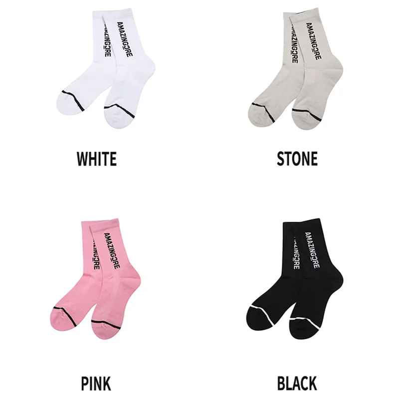 

4pcsFour Season Women's Golf Socks, Outdoor Sports Socks, Comfortable, Sweat Absorbing, Breathable, and Odor Proof Socks