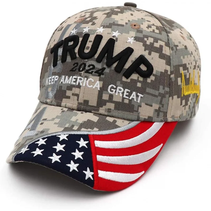 

Donald Trump 2024 Hat, Keep America Great MAGA USA Embroidery Adjustable Baseball Cap