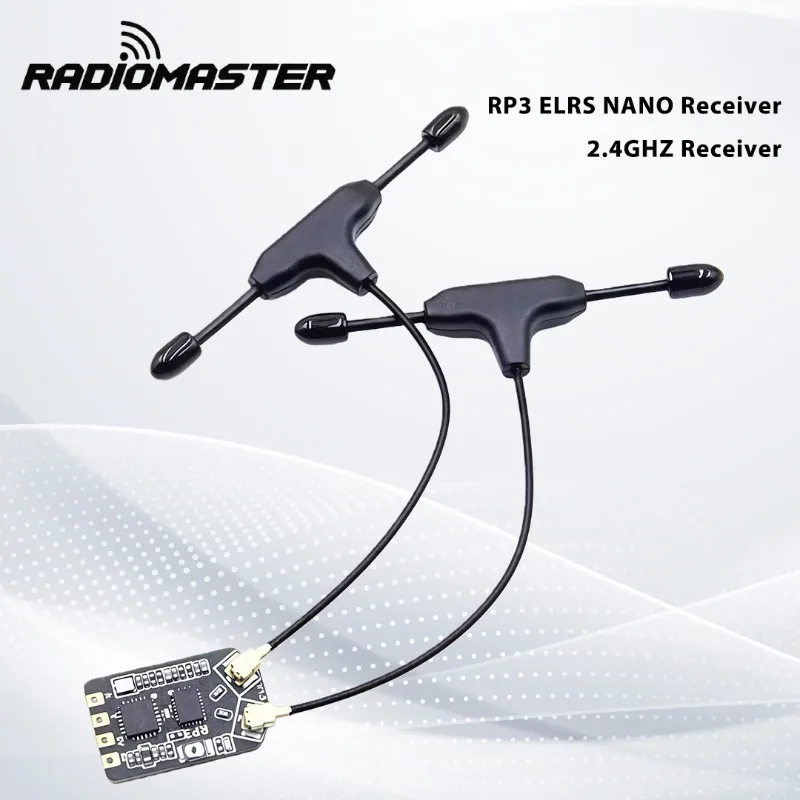 

Радиоприемник RadioMaster RP1 RP2 RP3 2.4ГГц ELRS Nano для передатчиков TX16S, TX12, ZORRO ELRS RC для FPV и радиоуправляемых дронов