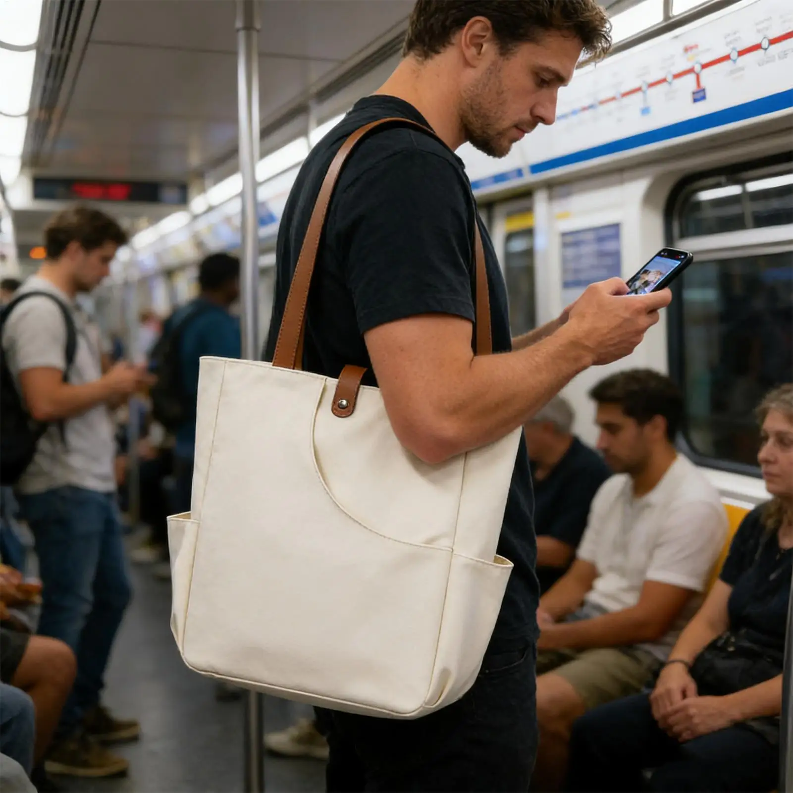 

Pickleball Bags for Women Oxford Large Capacity Handbag Tote Bags for Women for Grocery Shopping Gym Beach Holiday Birthday