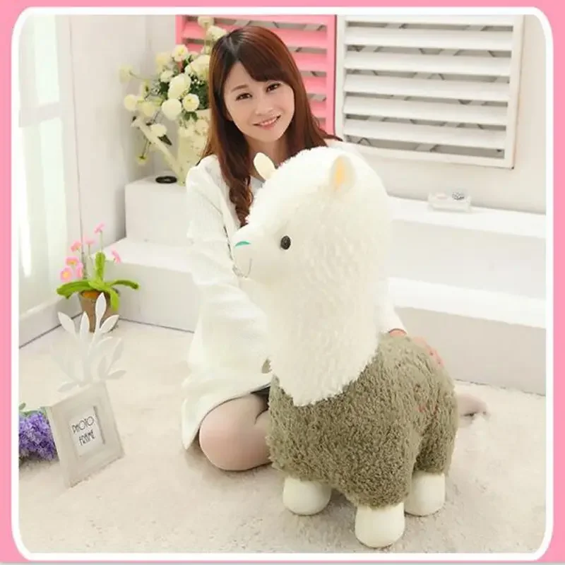 Jouet en peluche alpaga pour enfants, nouveau modèle Lama, mouton intéressant, cadeau de noël, couleurs, Animal en peluche pour bébé