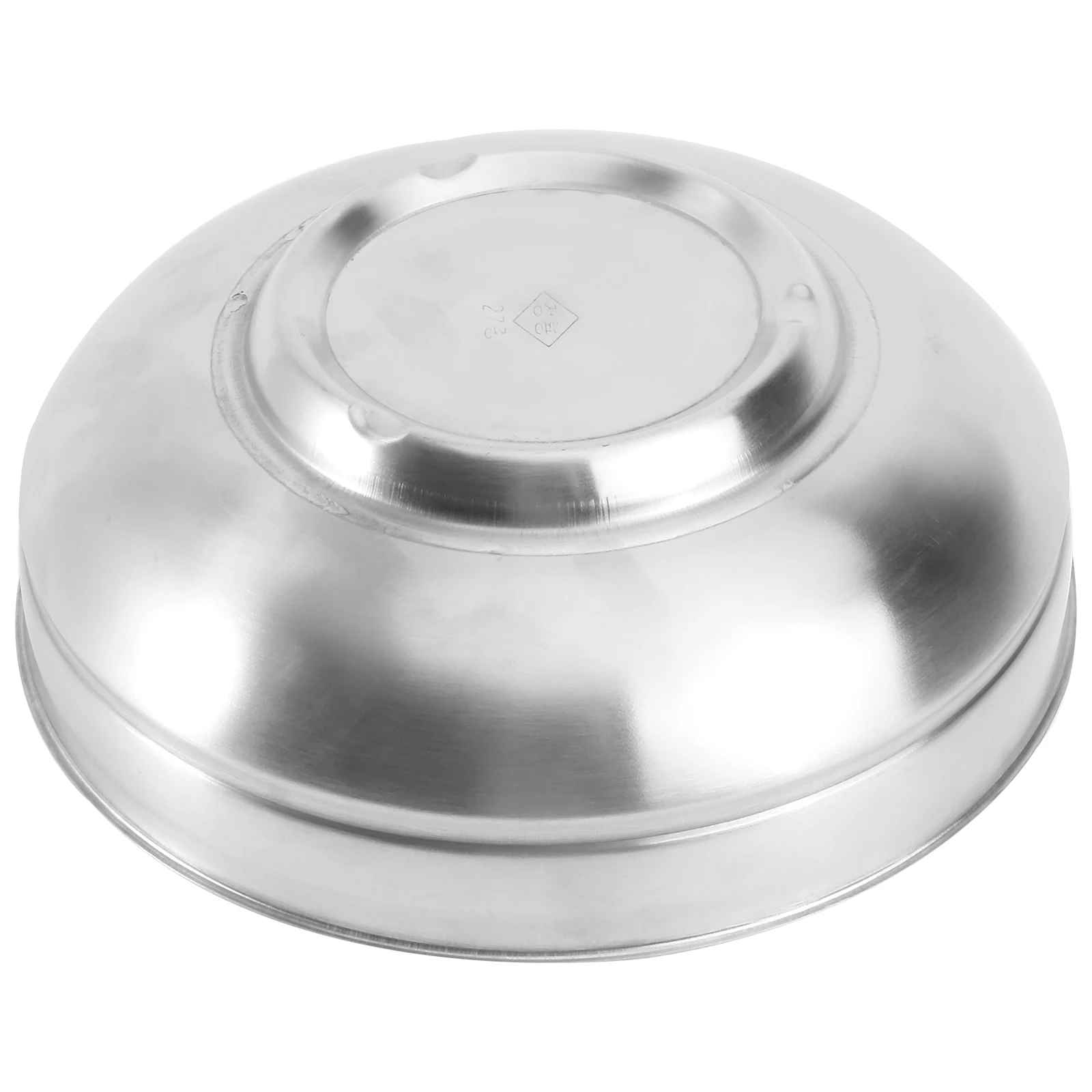 

Stainless Steel Cold Noodle Bowl Silver Korean style Ramen Mixed Rice Soup Kitchen Dining Accessories Tableware