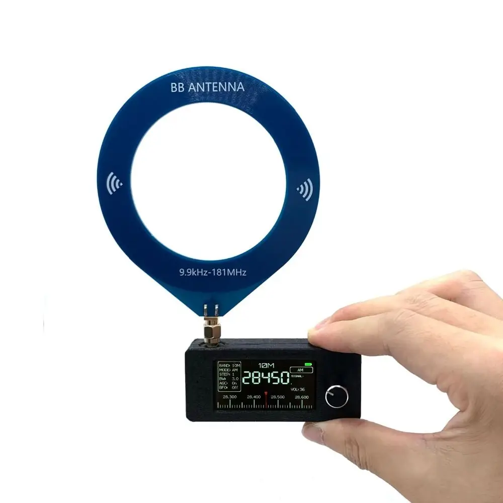 

0.5-108mhz Mini Radio Sound Recorder SW LW AM FM SSB SI4732 DSP Radio Rechargeable Telescopic Antenna Full Band Mini Receiver