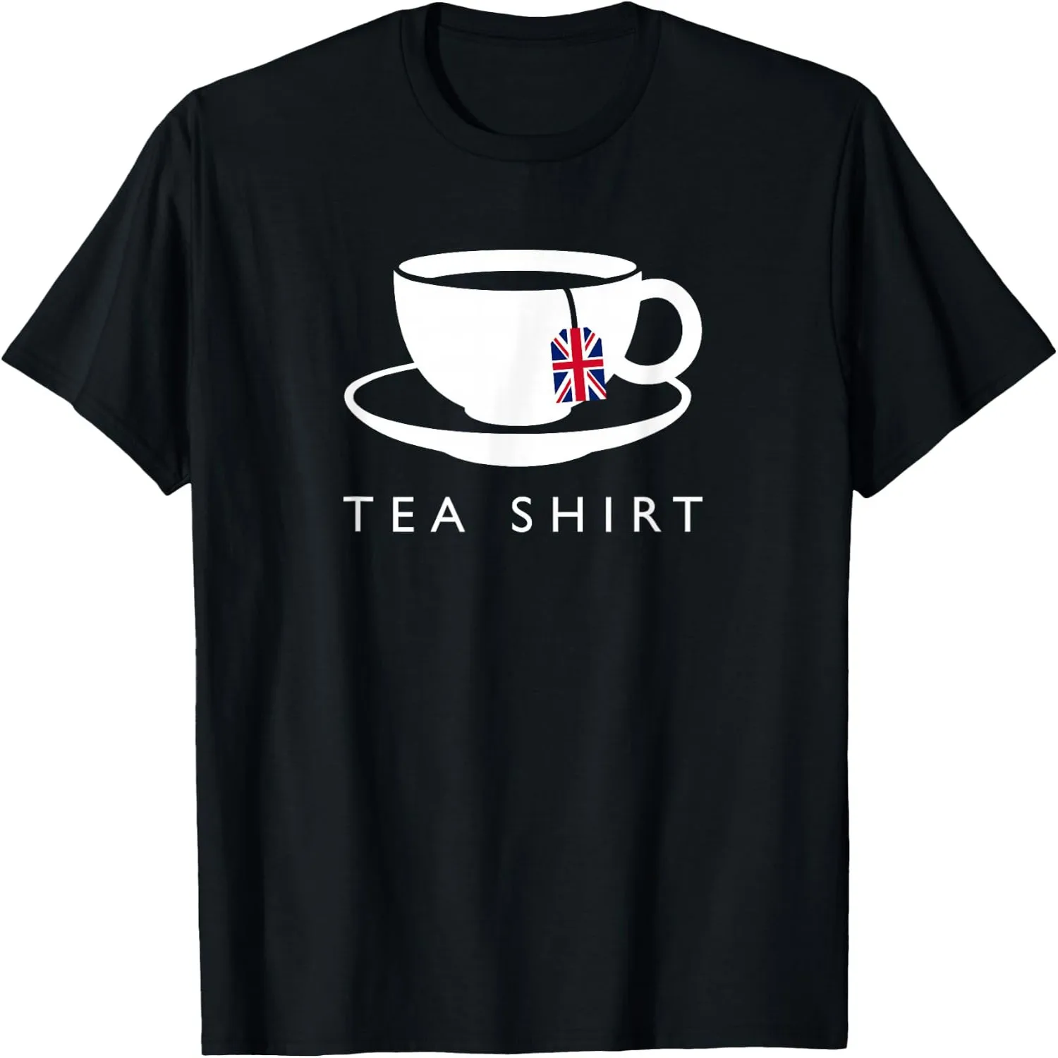 I Love English Tea UK Flag T-Shirt Vintage t-shirt, Everyday wear tee,