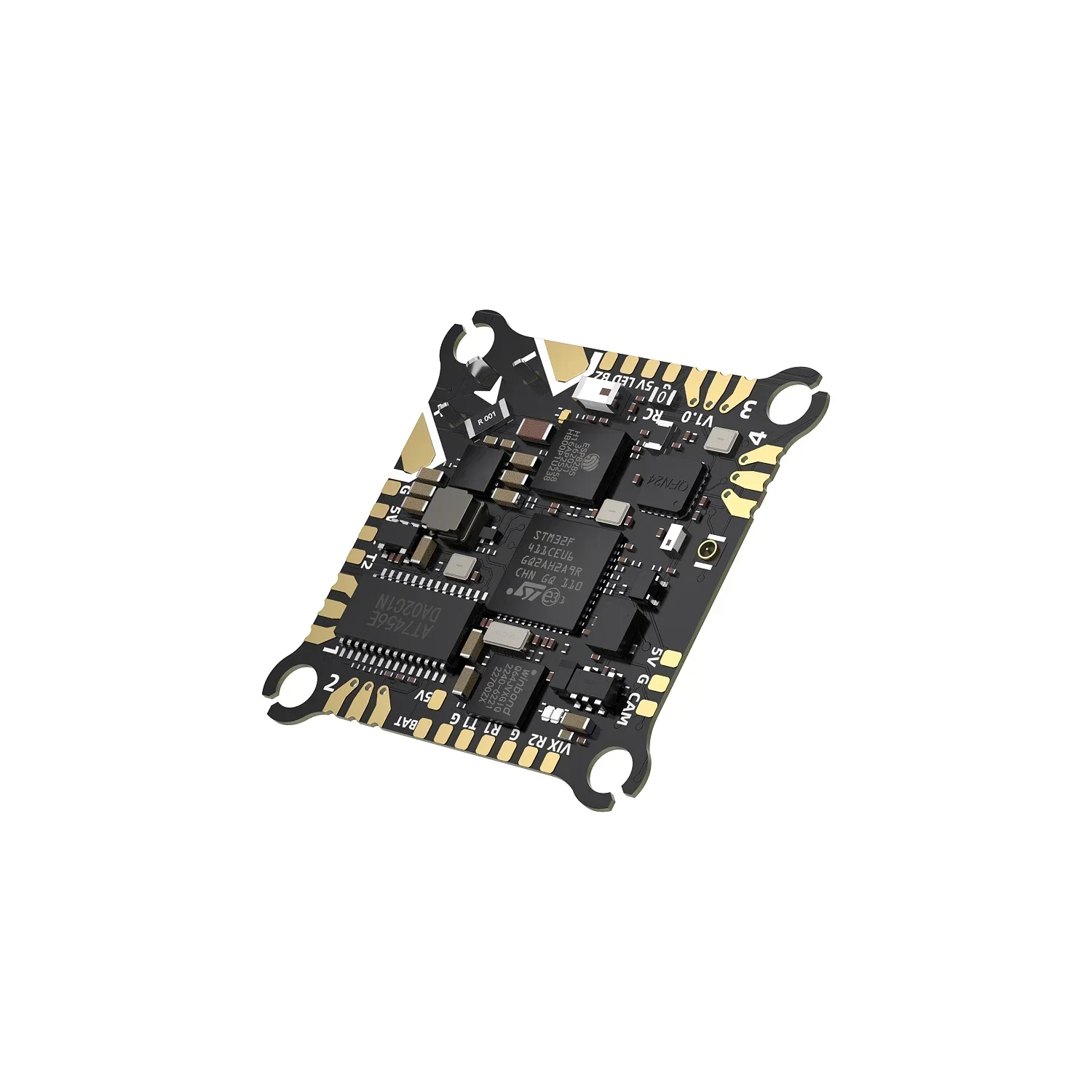AvaCoreGEPRC TAKER F411-12A-E 1-2S  BMI270 F411 Flight Controller 4in1 12A ESC ELRS 2.4G 3.0 RX 25.5X25.5mm for DarkStar20 Ci