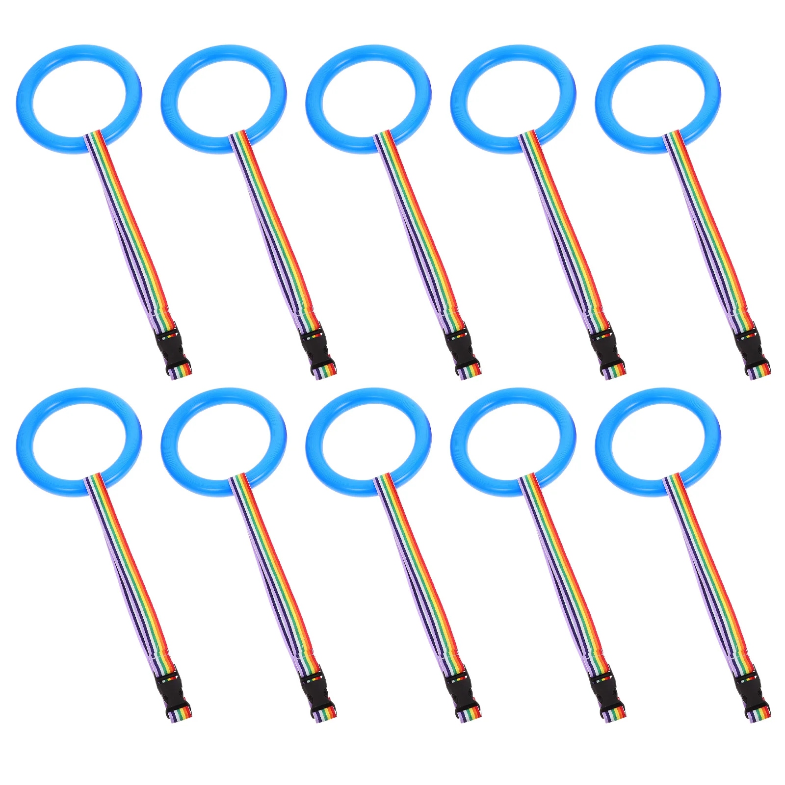 12 قطعة من حبل المشي للأطفال الصغار بتصميم بمقبض ناعم وقابل لإعادة الاستخدام ومقود أمان محمول للأطفال والمغامرات الخارجية والتنزه والتخييم #6