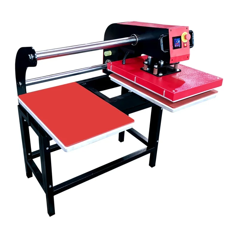 

60*100 cm Double-station Pneumatic Heat Transfer Machine Intelligent Hot Press Used for Heat Transfer Printing Patterns