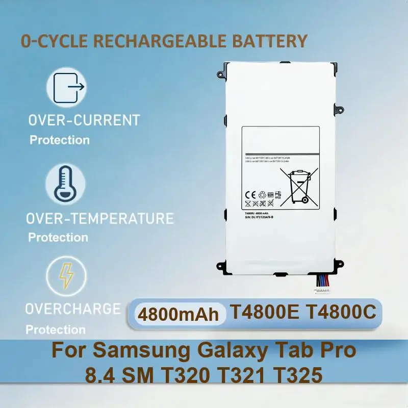 Battery For Samsung Galaxy Tab S7 Plus 12.4 SM-T976B SM-T970 Active 1 SM-T360 SM-T365 SM-T390 SM-T395 E 9.6 SM T567 T567V A2S