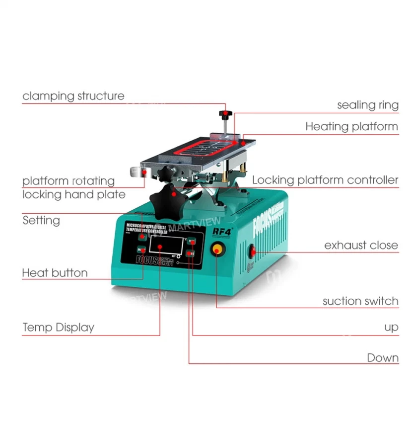 Mobile Phones Repair Lcd Rf4 Separate Machine