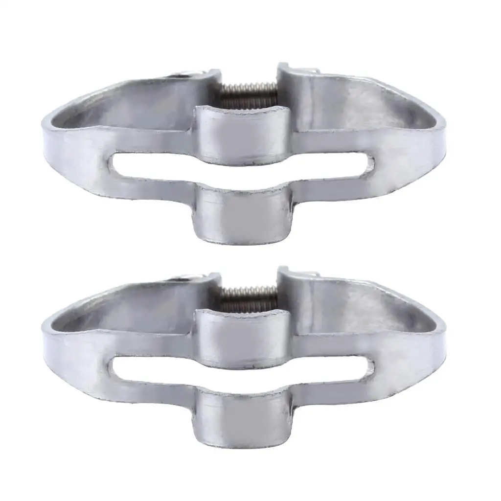 Stainless Steel Bike Cable Clamp Silver Cable Stop and Holder for Brake Cable Housing and Derailleur Line