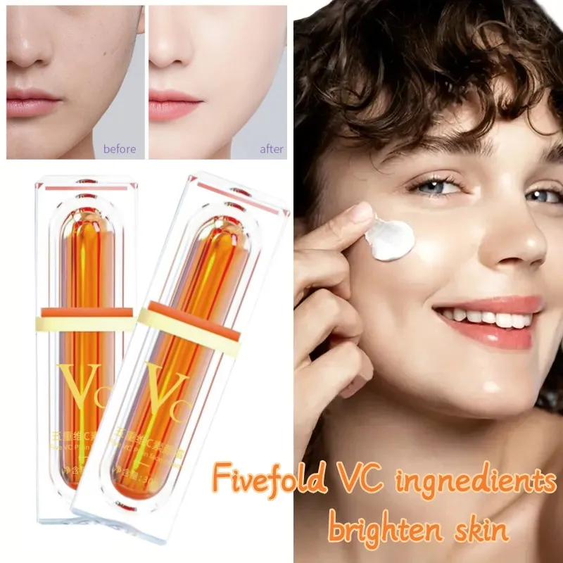 

Five Times Vitamin C Setting Cream Brighten and Concealer Natural Whitening Moisturizing VC Isolation Cream