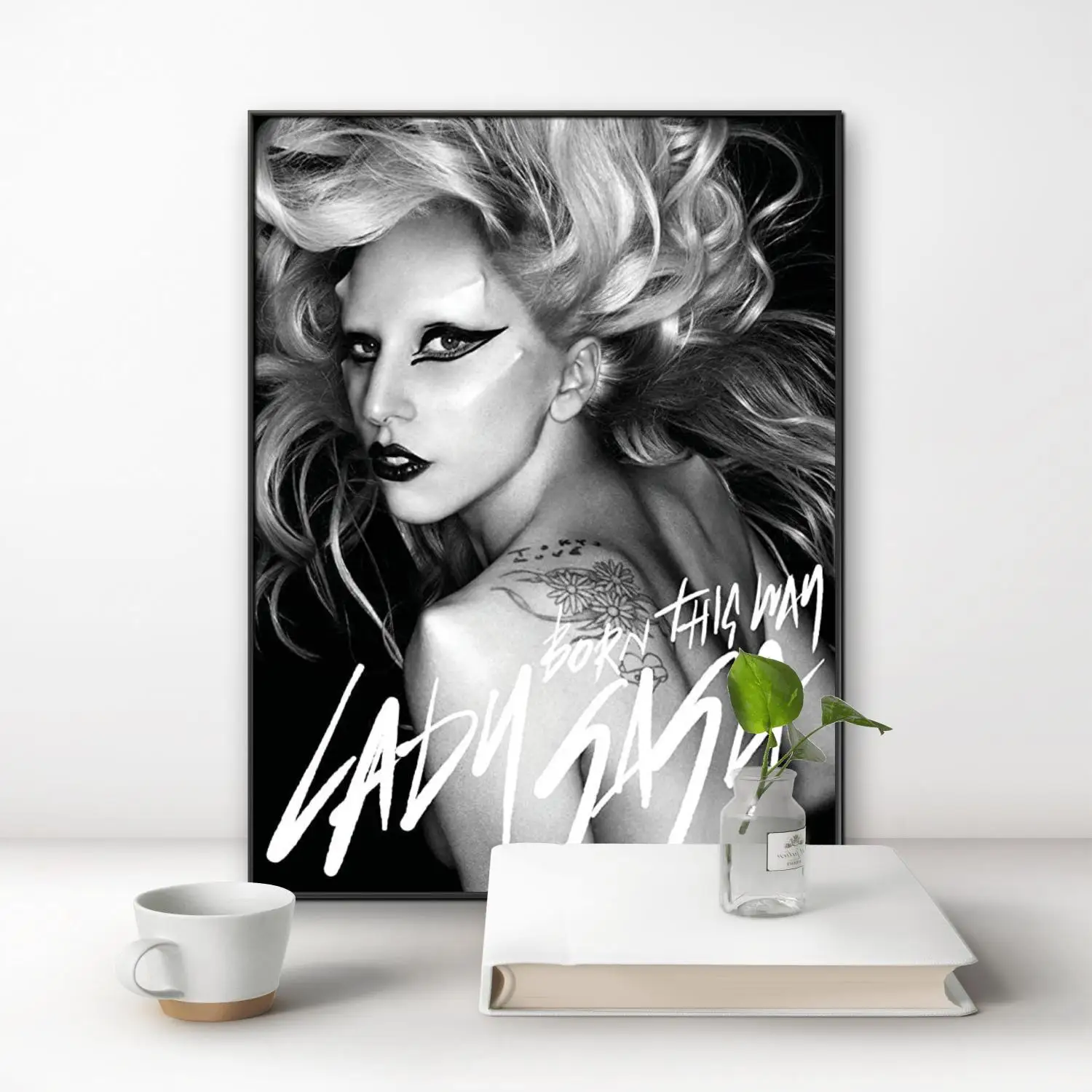 L-Lady G-Gaga Diamond Painting Electronic Music Rock Singer DIY Diamond Embroidery Home Room Wall Decor Pop Art