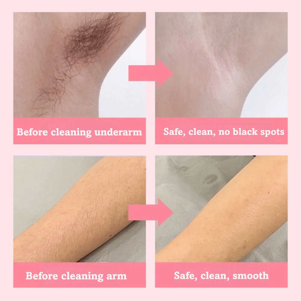 

Exquisite Electric Women's Hair Remover Dual Head Silent Hair Clipper 2in1 Portable Electric Shaver Hair Trimming