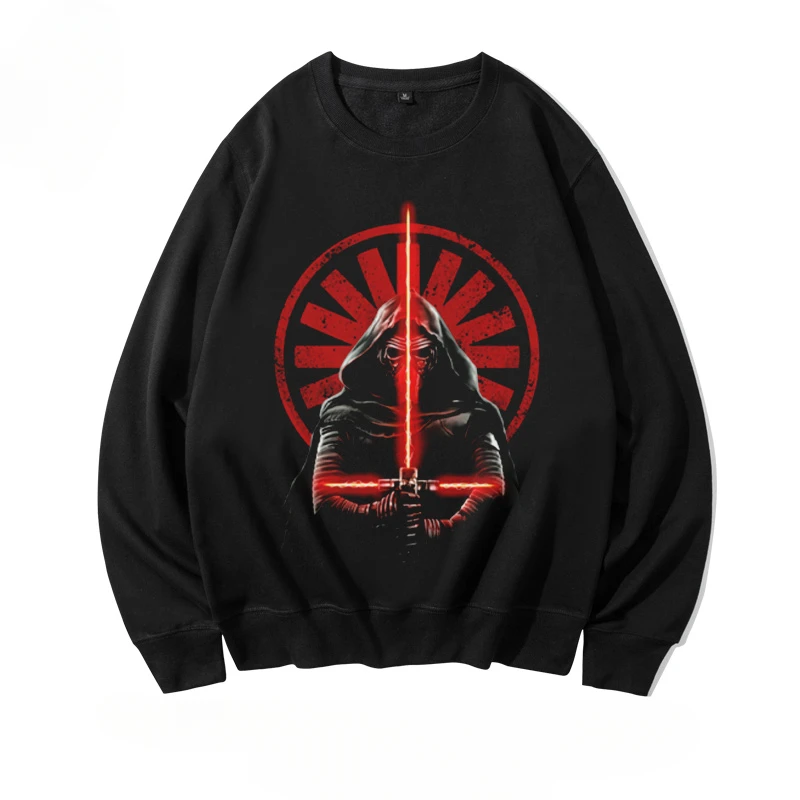 Join The Dark Side Now  Breathable Comfort Darth Vader & Kylo Ren Detailed Print First Order Exclusive Crewneck Sweatshirt