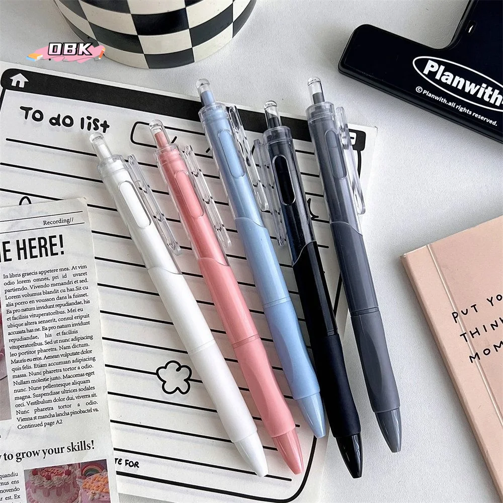

Writing Supplies Creative Morandi Press Neutral Pen High Beauty Quick Dry Signature Pen Simplified Small Fresh Black Pen School