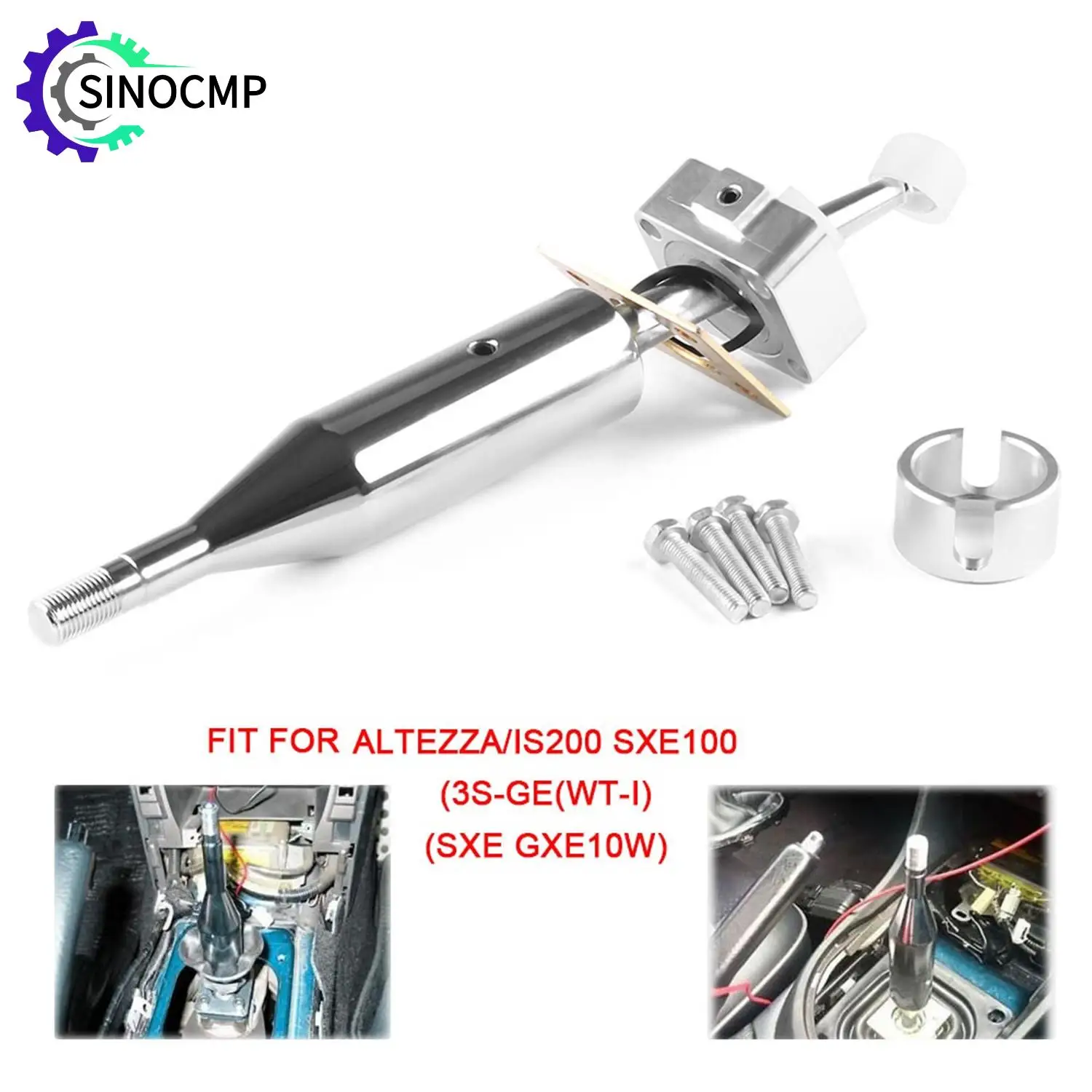 

Racing Short Throw Shifter Gear Lever Quick Shift Reducing Shift Pressure 35%-45% For Toyota ALTEZZA/IS200 SXE100 Coupler