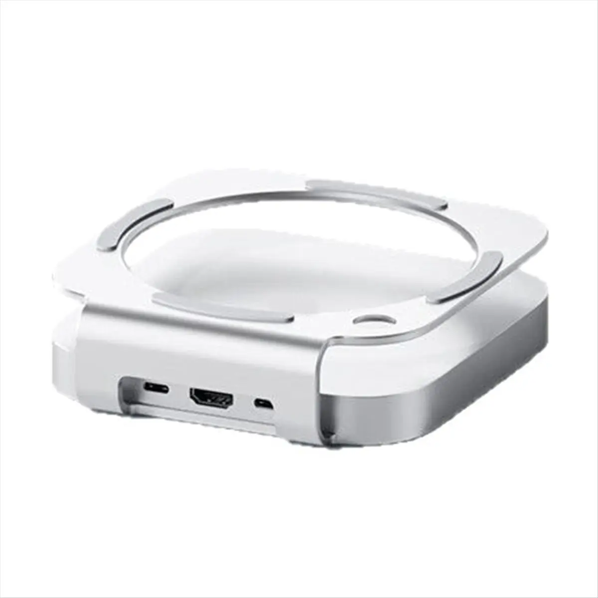 ABGZ Aluminum Stand Hub with NVMe SSD Enclosure for Mini / Pro 2024 Card USB3.210Gbps USB 2.0