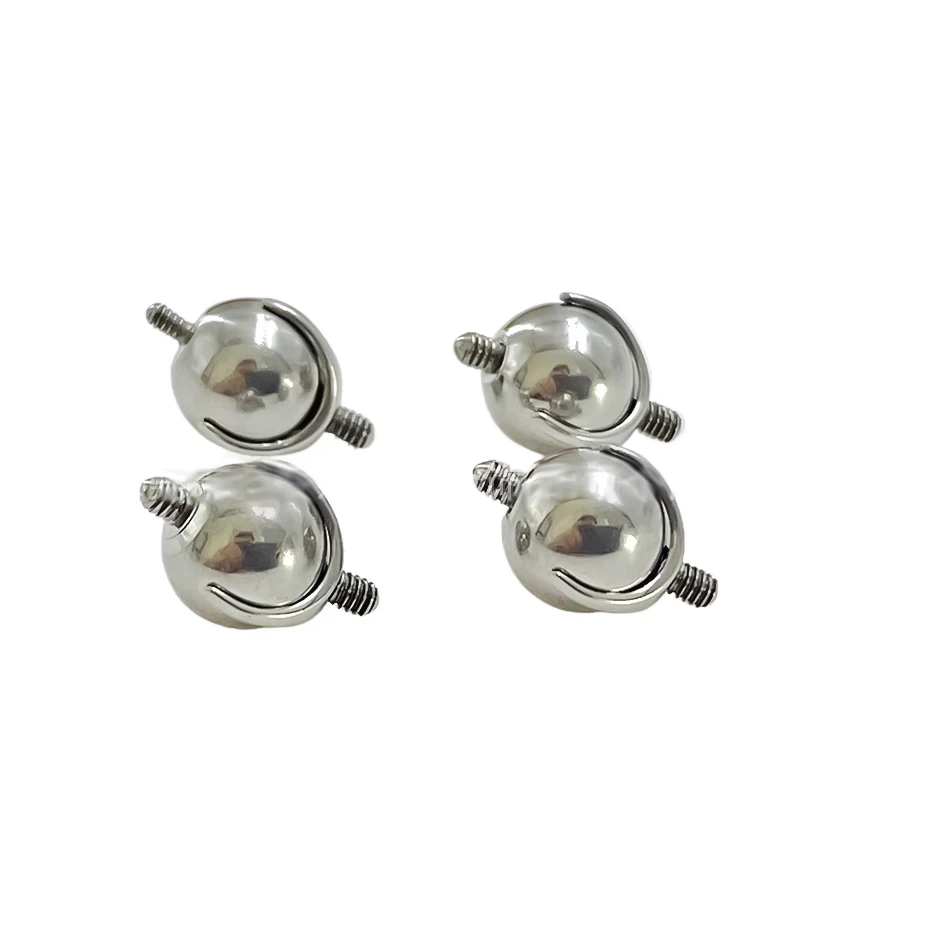1Pc 16G/14G 4/5mm Industrial B - Body Jewelry Replacement Ball ulasan dan harga