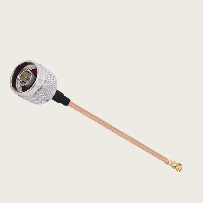 IPEX IPX to N female waterproof/4-hole flange/N male right angle RF RG178 extension cable