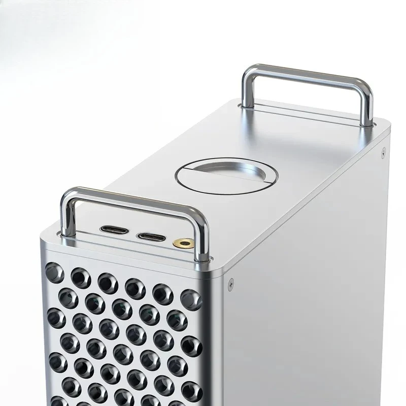 For Mac Mini M4 Aluminum Alloy Chassis Bracket Base Protective Case Cover Expansion External Hard Drive Box Accessories
