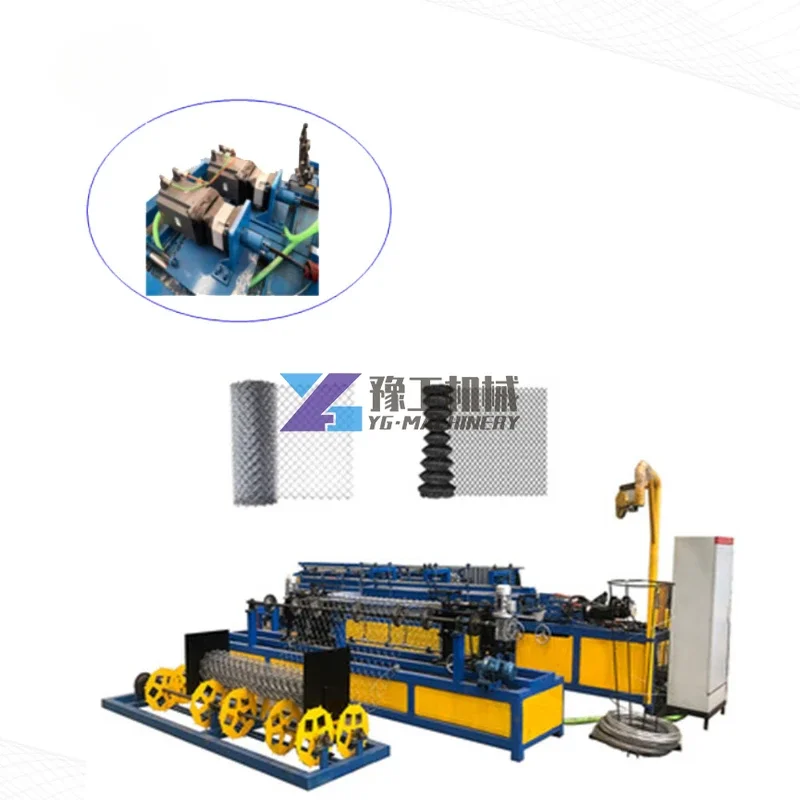 Automatic Chain Link Fence Machine Special Production High Quality and Durable Wire Mesh Making Machines