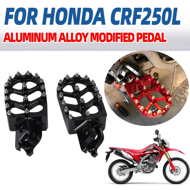 For Honda CRF250L RALLY CRF250 L CRF 250 L 250L CR125 CR250 CR 125 250  Motorcycle Accessories Footrest Footpegs Foot Pegs Pedals - AliExpress