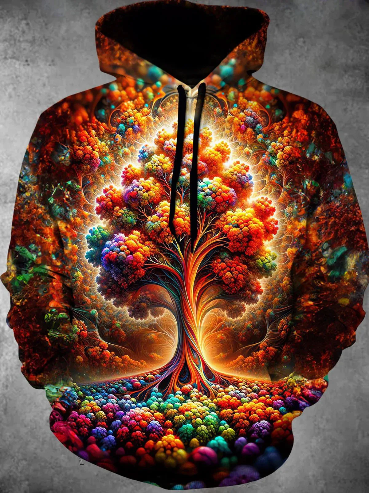 

Толстовки с 3D принтом и абстрактным узором в виде дерева, мужские и женские уличные толстовки с капюшоном, пуловеры в стиле Харадзюку, топы Y2k, мужская одежда