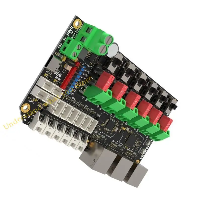 

J60A Hexa Distro Fusions Printer Control Board Featuring 6 USB Port 6 CAN2.0