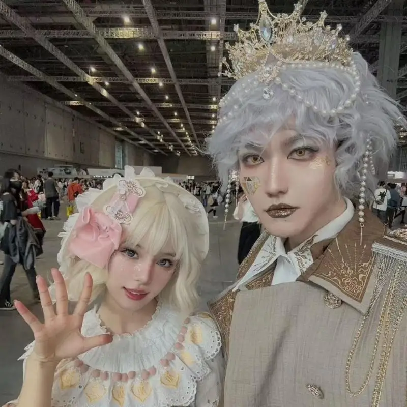 

P9FE Secure Pearls and Tassels Hair Decoration Crowned Headpiece Photoshoots Props