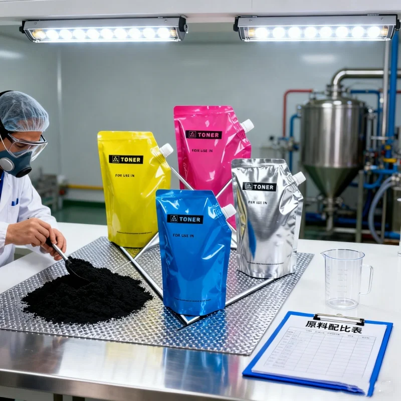 

500G/bag Refill toner powder hp Color Toner Cartridge HP CF540A CF500A CF510A CE320A CF400A CF410A 203A 204A 201A
