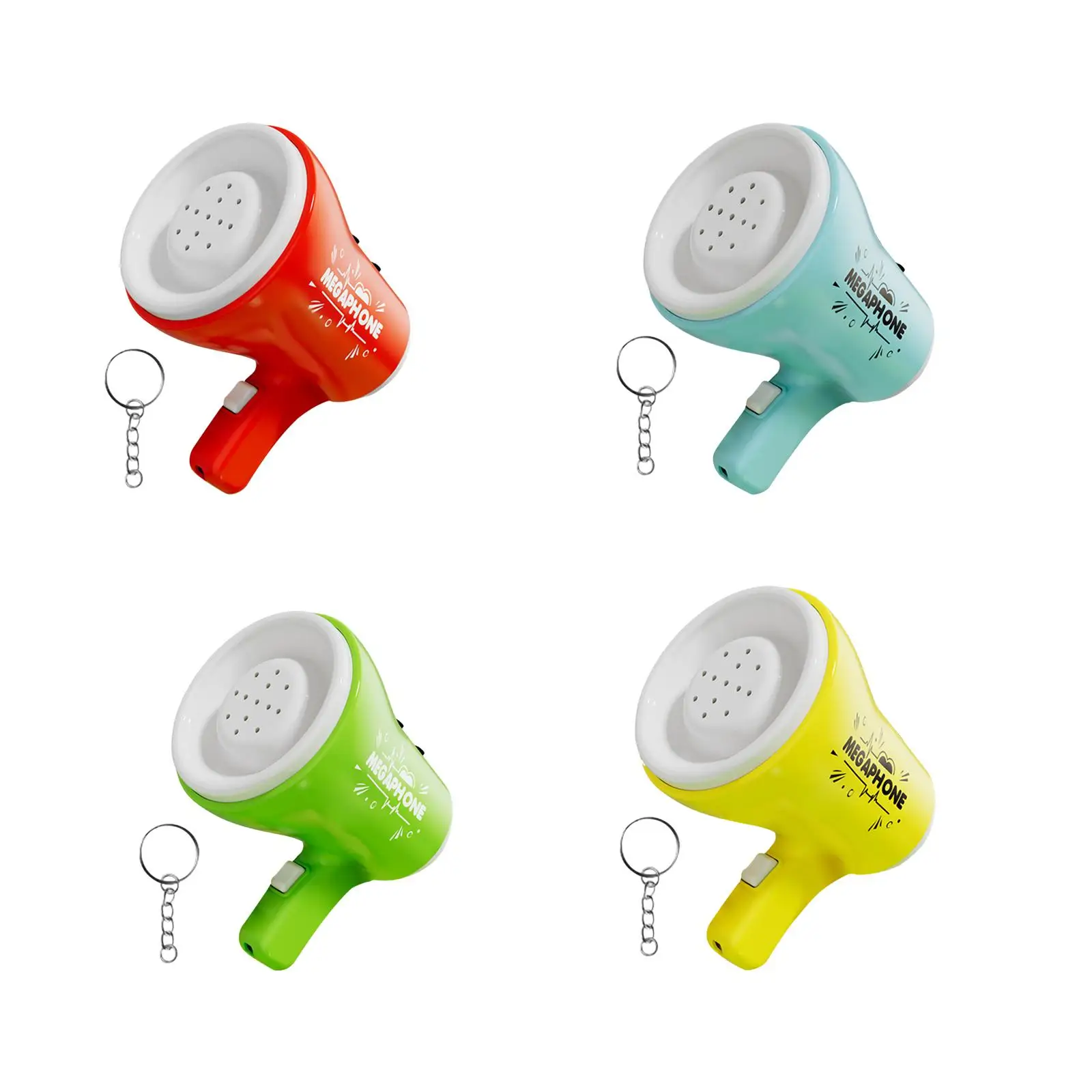 Portable Megaphone Speaker Portable Megaphone Bullhorn Kids Party Supplies