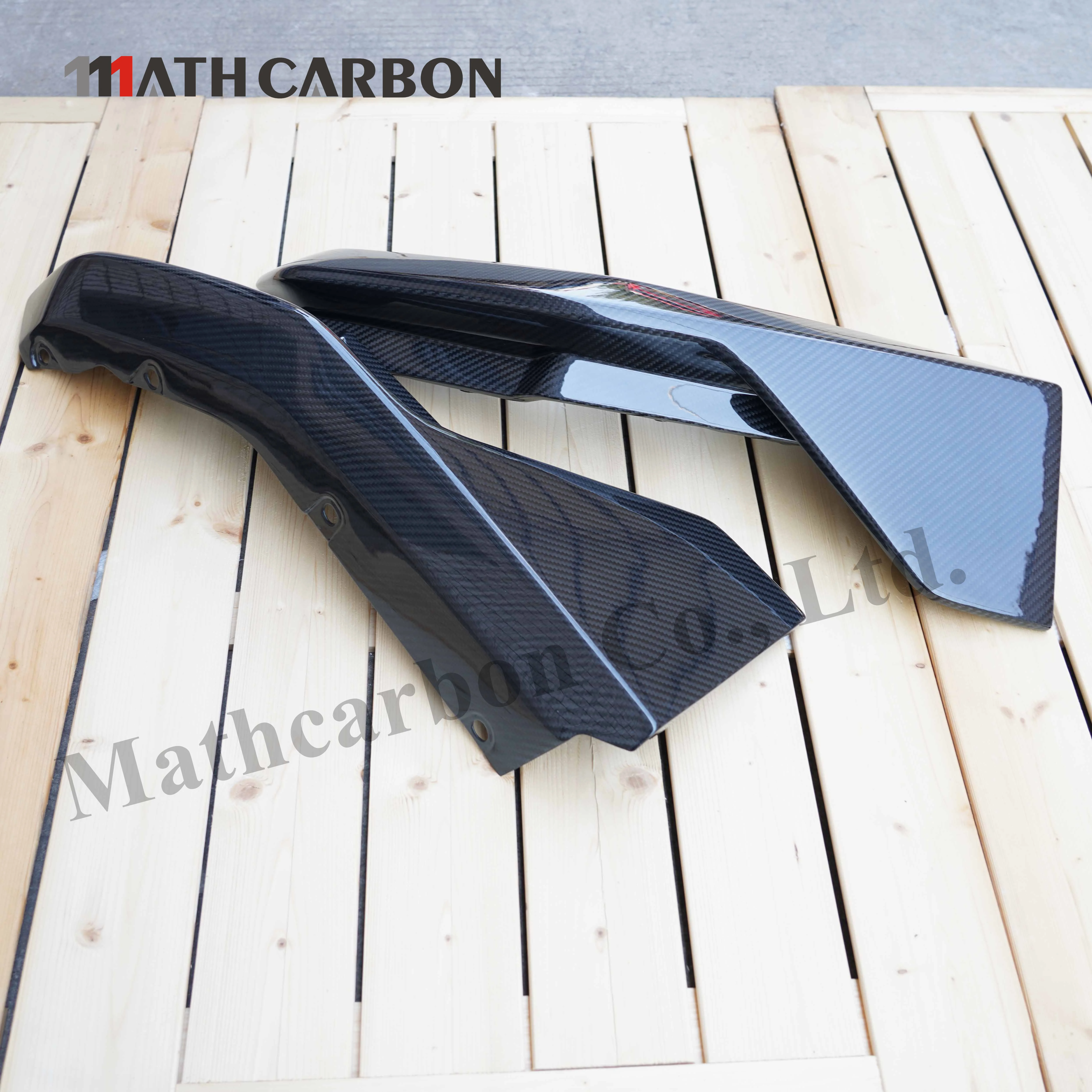 

Mathcarbon New G82 G83 M4 MP Style Dry Carbon Fiber Rear Diffuser Corners M213 for BMW Bumper Diffuser Wrap for M4