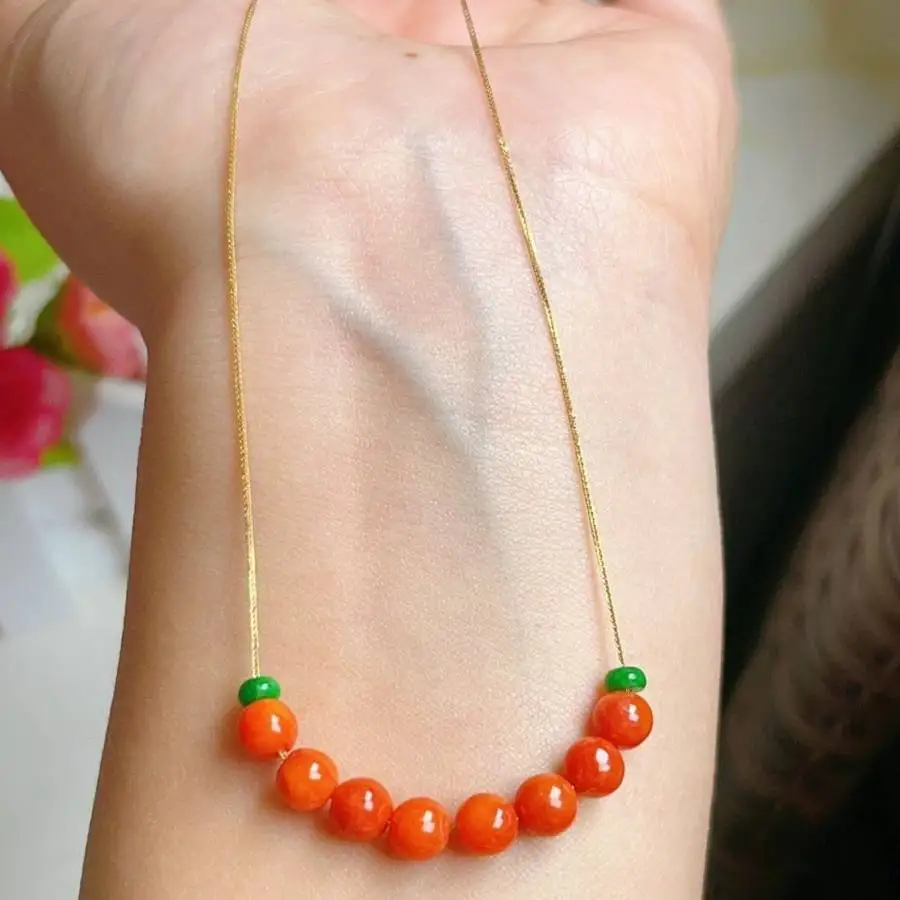 

Handmade natural stone bead necklace,men's cuff button necklace,Ramadan prayer bead,women's meditation,holiday gift,daily wear