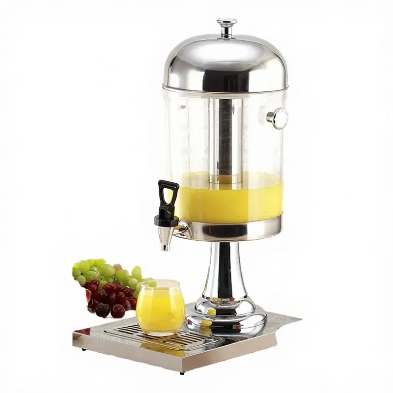 Tongmai Hotel Restaurant Automatic Stainless Steel ISO Certified 3-in-1 Commercial Beverage Dispenser 8L/16L/24L Capacity