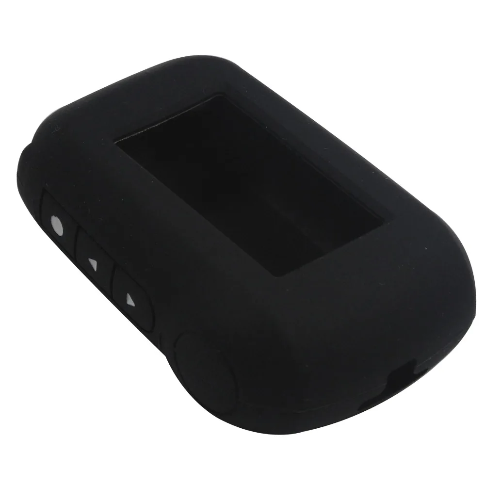 Jingyuqin capa de silicone a92 para starline a95 a94 v62 a62 a64 lcd remoto sistema de alarme de carro em dois sentidos capa de chave de silicone