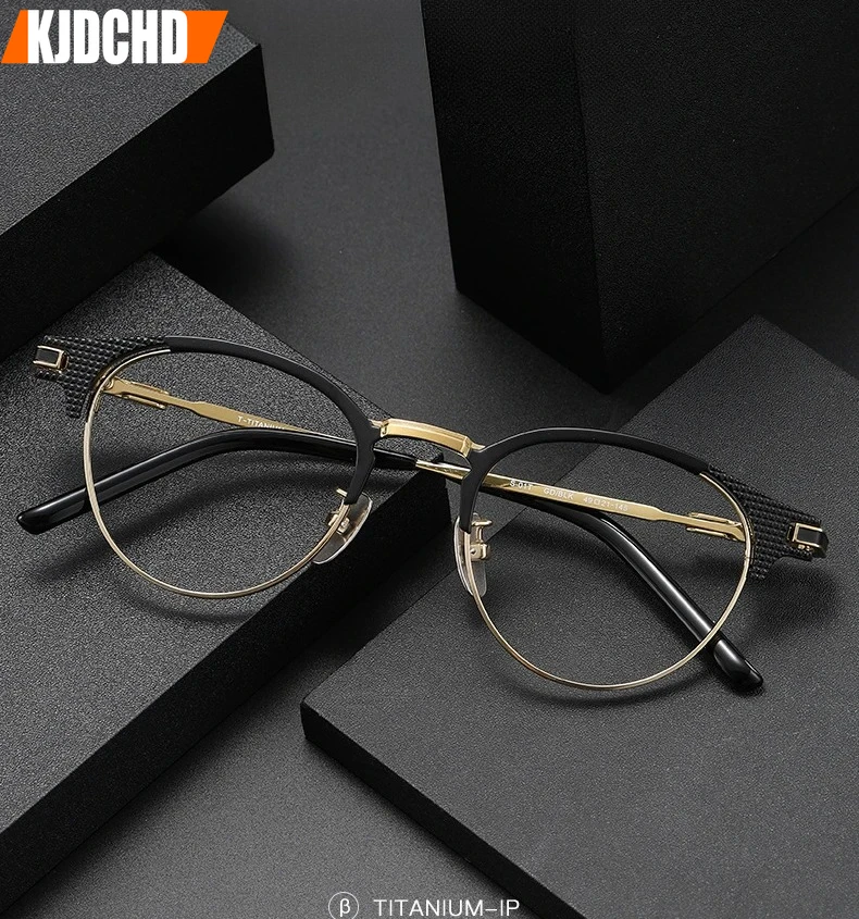 

Высочайшее качество, титановые деловые оптические очки, оправа для мужчин и женщин, элитный бренд, очки для близорукости по рецепту, дизайнерские очки