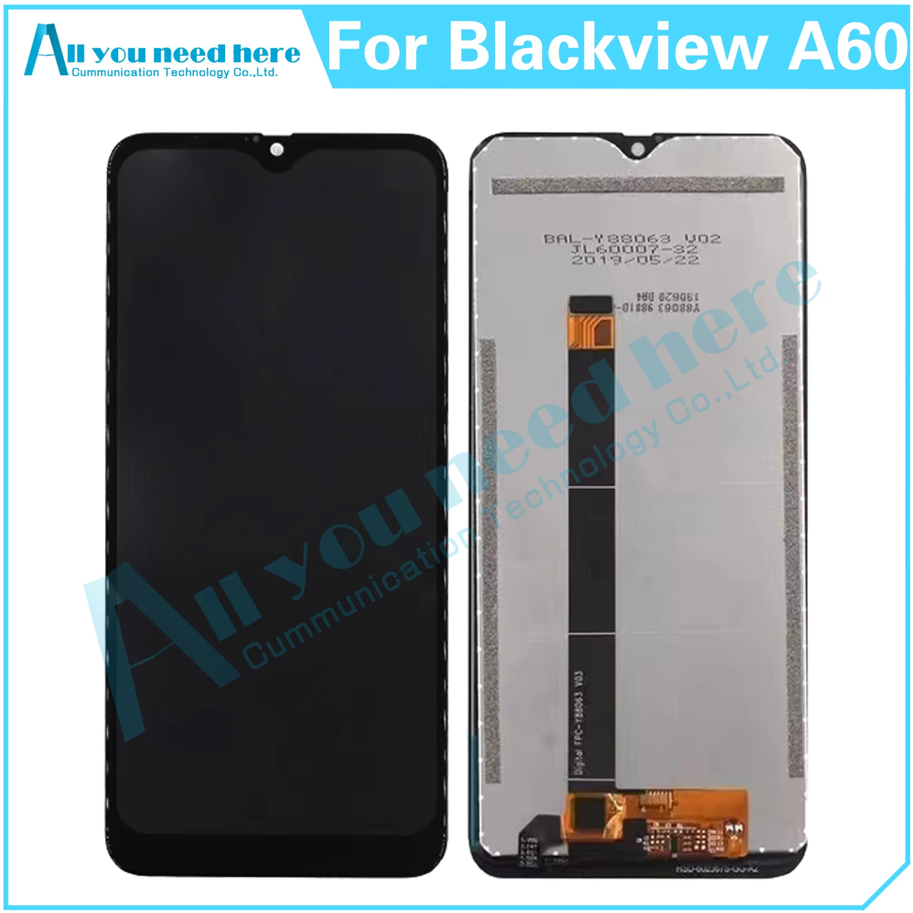 

6.1inch For Blackview A60 LCD Display Touch Screen Digitizer Assembly For Blackview A60 Pro A60Pro Screen Replacement