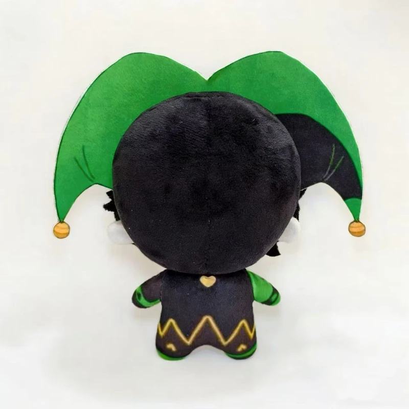 Neueste 10cm Niedliche Grünäugige Zirkus-Anime-Charaktere Harlekin Plüsch-Spielzeug Schlüsselanhänger Plüschpuppe Taschenanhänger – Detail 3