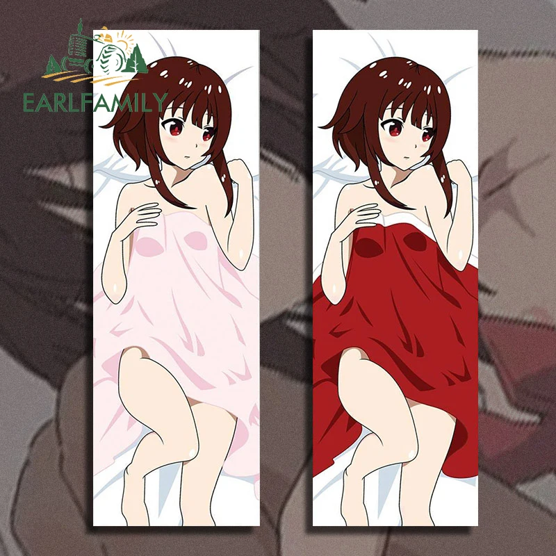 EARLFAMILY 13 см автомобильные наклейки для Kissshot Acerolaorion, Хлопушка с лезвием в виде сердцебиения, ноутбук, виниловые автомобильные аксессуары, наклейка, декор для мотоцикла