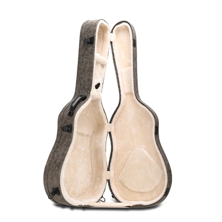 Musical Instrument Bags Custom High Quality Carbon Fabric Electric Bass 39 Inches Guitar Fiber Glass Case